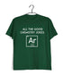 Chemistry Puns All the Good Chemistry Jokes Are Gone Nerd Science Casual Graphic Printed T-Shirt for Men
